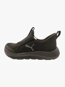 Puma Fun Racer 2 Slip On PS Sneakers, Black/Cool Dark Gray
