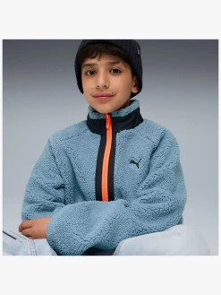 Puma Sherpa Hybrid Fleecetrøje, Cool Blue