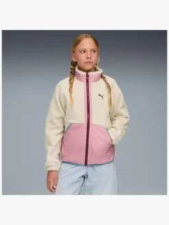 Puma Sherpa Hybrid Fleecetrøje, Alpine Snow