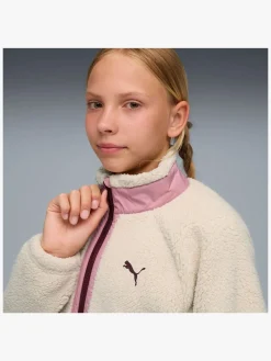 Puma Sherpa Hybrid Fleecetrøje, Alpine Snow