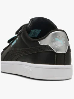 Puma Smash 3.0 Glitter Velcro V PS Sneakers, Sort