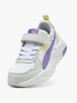 Puma Trinity Lite AC+ PS Sneakers, White/Lavender Alert/Glacial Gray