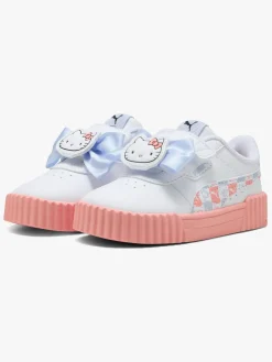 Puma x HELLO KITTY Carina 3.0 V Infant Sneakers, Hvid