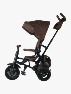 QPlay Rito Delux 6-i-1 Sammenklappelig Trehjulet Cykel, Brun