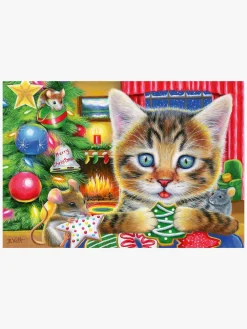 Ravensburger Christmas Kitties Puslespil 2x24 Brikker