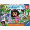 Ravensburger Dora Udforskeren Puslespil 2x24 Brikker