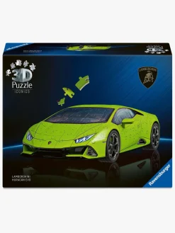 Ravensburger Iconics 3D-puslespil Lamborghini Huracán EVO-Verde 158 Brikker