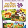 Ravensburger My First Puzzles Forest Animal Fun Puslespil 4-i-1