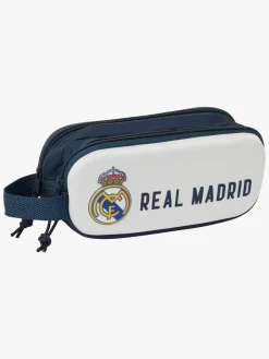 Real Madrid 3D Dobbelt Penalhus, Hvid/Marine