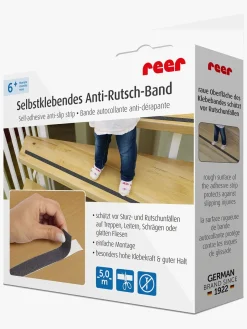 Reer Anti-skridbeskyttelse Taperulle 5m, Sort