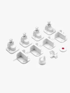 Reer Magnetisk Lås 4-pak, Hvid