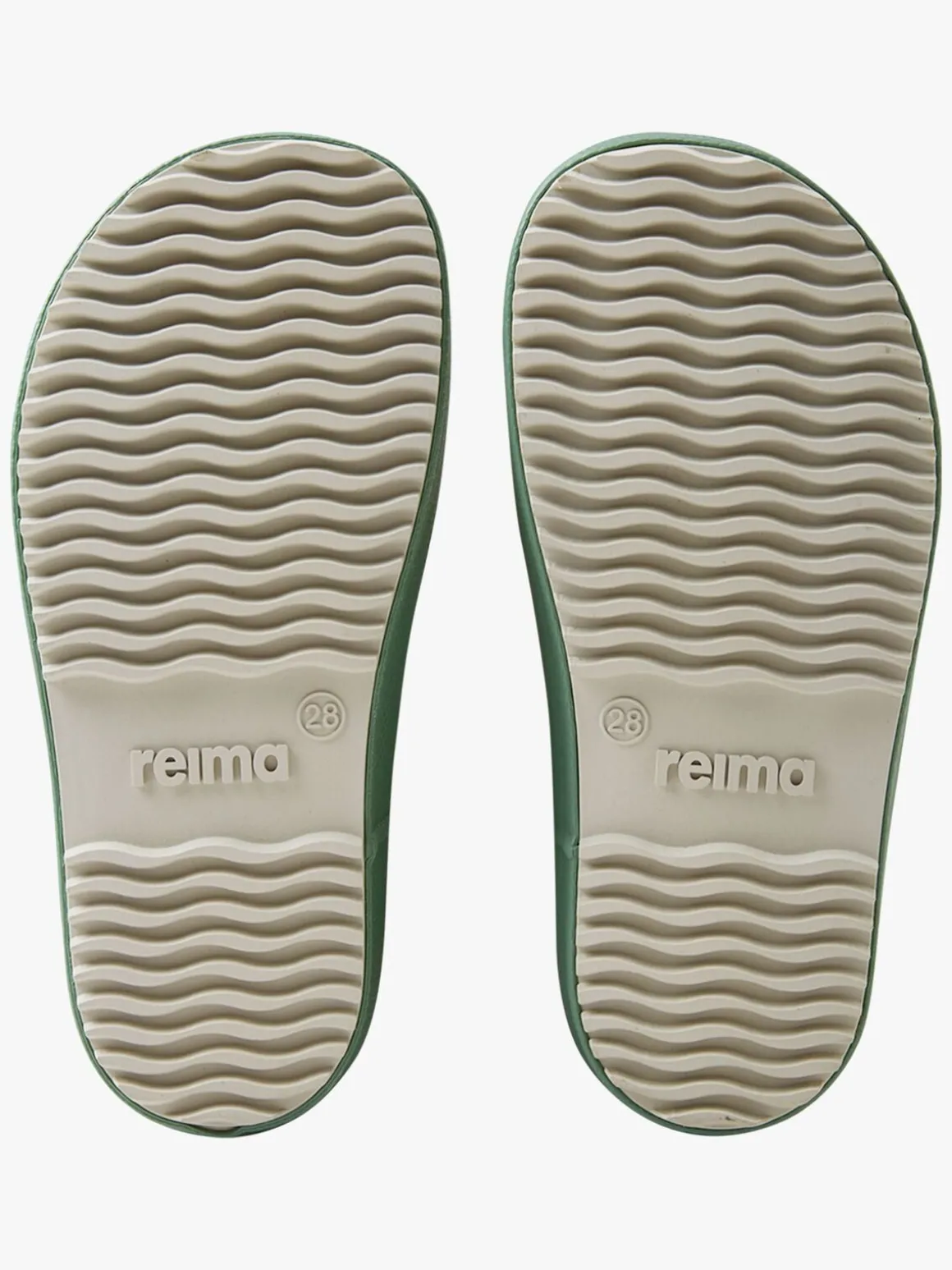 Reima Ankka Barefoot Gummistøvler, Green Clay