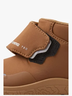 Reima Hyppii Barefoot WP Sneakers, Cinnamon Brown