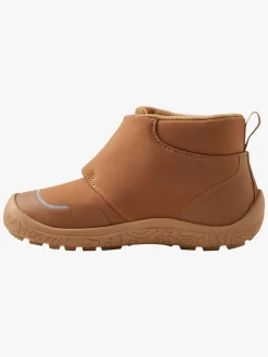 Reima Hyppii Barefoot WP Sneakers, Cinnamon Brown