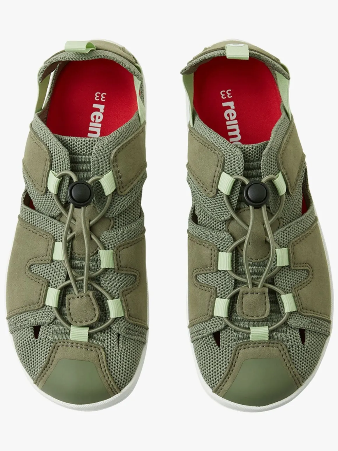 Reima Valoa Barefoot Sandaler, Greyish Green