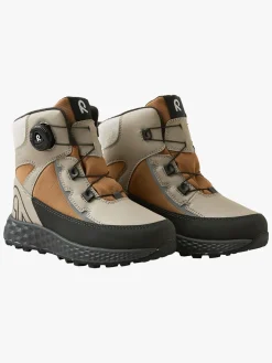 Reimatec Hallava Quicklock Vinterstøvler, Earthy Beige