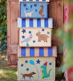 Rice Opbevaringskurve Festdyr 3-i-1, Blå