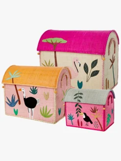 Rice Opbevaringskurve Fugle 3-i-1, Multi