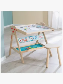 Roba Easel 3-i-1 Tavle med Hylde & Skammel