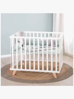 Roba Lil Planet Kravlegård På Fod, White & Frosty Green