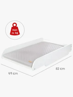 Roba Puslebord inkl. Roba Style Puslepude, White/Grey