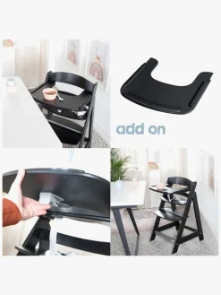 Roba Sit Up Flex Grow-Along Højstol, Black