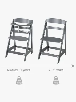 Roba Sit Up Flex Grow-Along Højstol, Anthracite