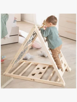 Roba  Træ Klatretrekant, Grå/Natur