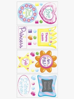 RoomMates Wallsticker Girly Wall