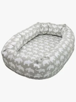 Rätt Start Elefant Babynest, Grå