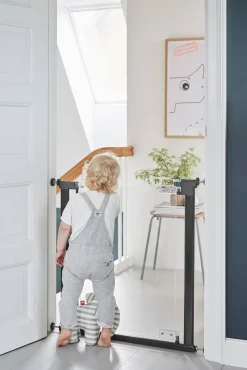 Safe & Care SafeGate Clear-view Pressure Fit Sikkerhedsgitter, Gennemsigtig