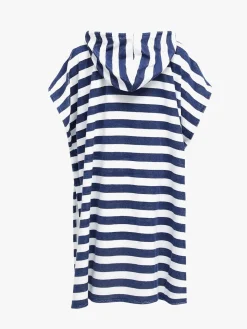 Saltabad Apelviken Badeponcho, Navy White