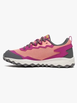 Saucony Peregrine Kids Shield Træningssko, Berry/Coral