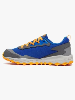 Saucony Peregrine Kids Shield Træningssko, Blue/Orange