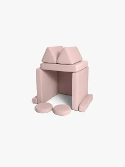 Shappy Play Bygbar Sofa 160x80 cm, Soft Pink