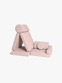 Shappy Play Bygbar Sofa 160x80 cm, Soft Pink