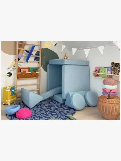 Shappy Play Bygbar Sofa 160x80 cm, Sky Blue
