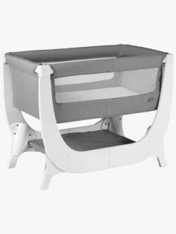 Shnuggle Air Bedside Crib, Dove Grey