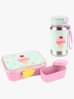Skip Hop Spark Style Madkasse og Flaske Is, Pink