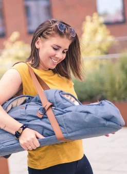 Sleepbag Tilbehørspakke Mini, Grey Mélange/Brown