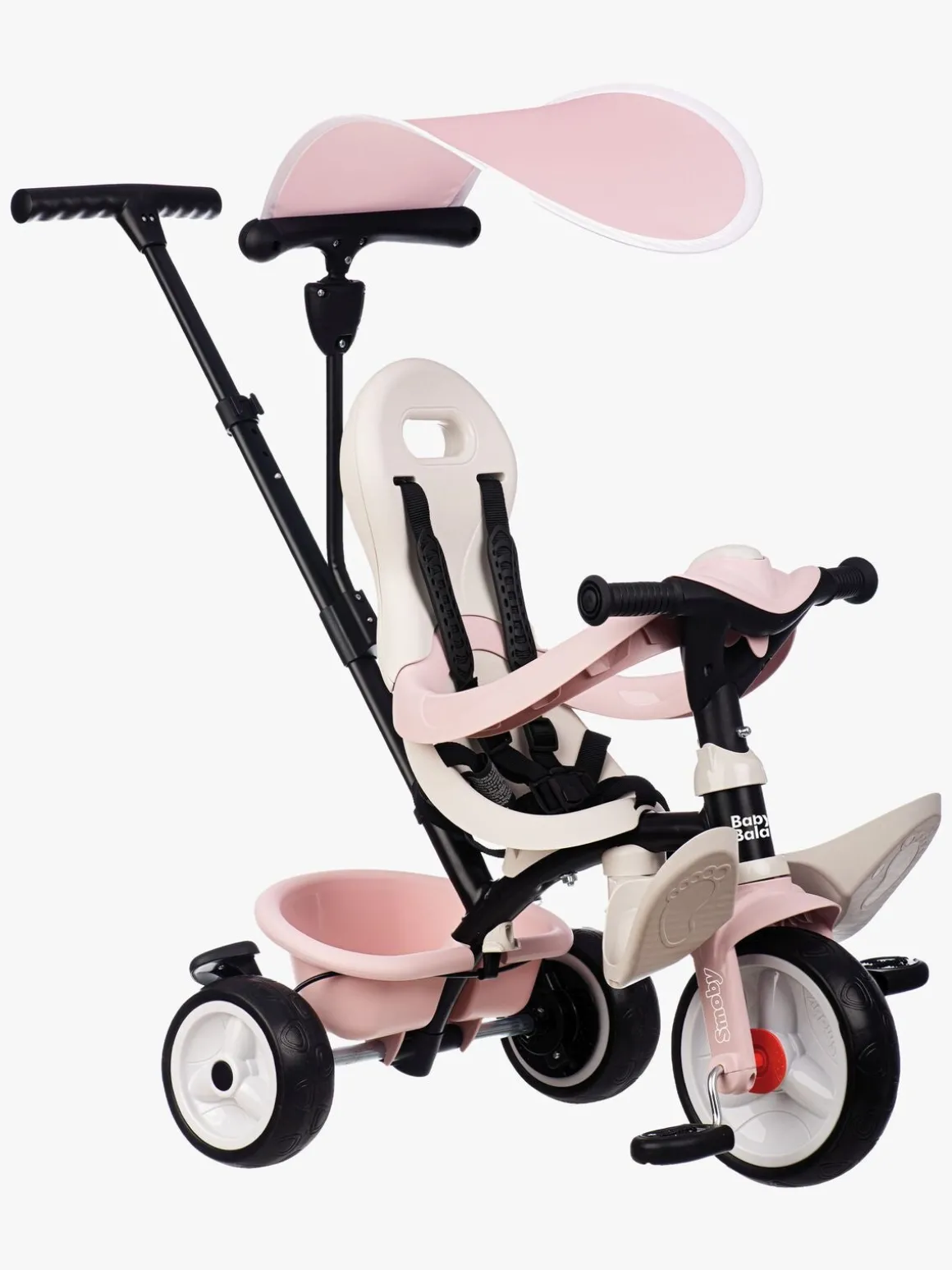 Smoby Baby Balade Trehjulet Cykel Plus, Pink