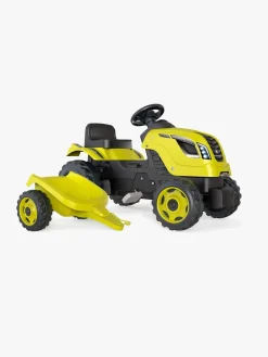 Smoby Farmer Traktor XL + Trailer, Grøn