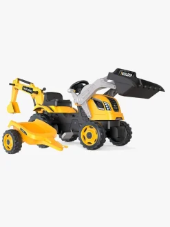 Smoby Maks Builder Traktor med Trailer