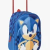 Sonic Kids Rygsæk Trolley 3D, Blå