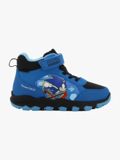 Sonic The Hedgehog Vinterstøvler, Black/Cobalt Blue