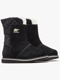 Sorel Children's Rylee Støvler, Black/Light Bisque