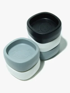 Spacebabies Baby Bed Blocks Sort/Grå/Hvid