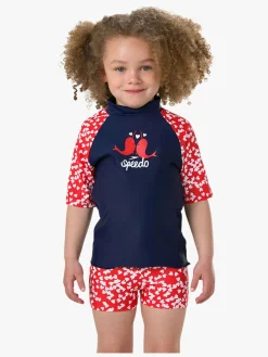 Speedo Spashmaster UV-Sæt, Navy/Red