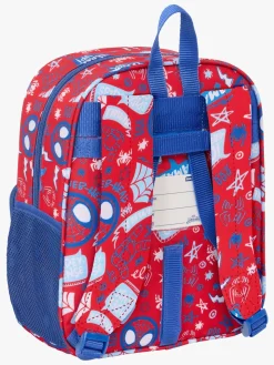 Spidey and His Amazing Friends Mini Rygsæk 6L, Rød/Lyseblå