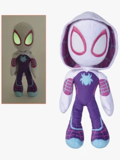 Spidey and His Amazing Friends Bamse Ghost Spider Selvlysende 25 cm